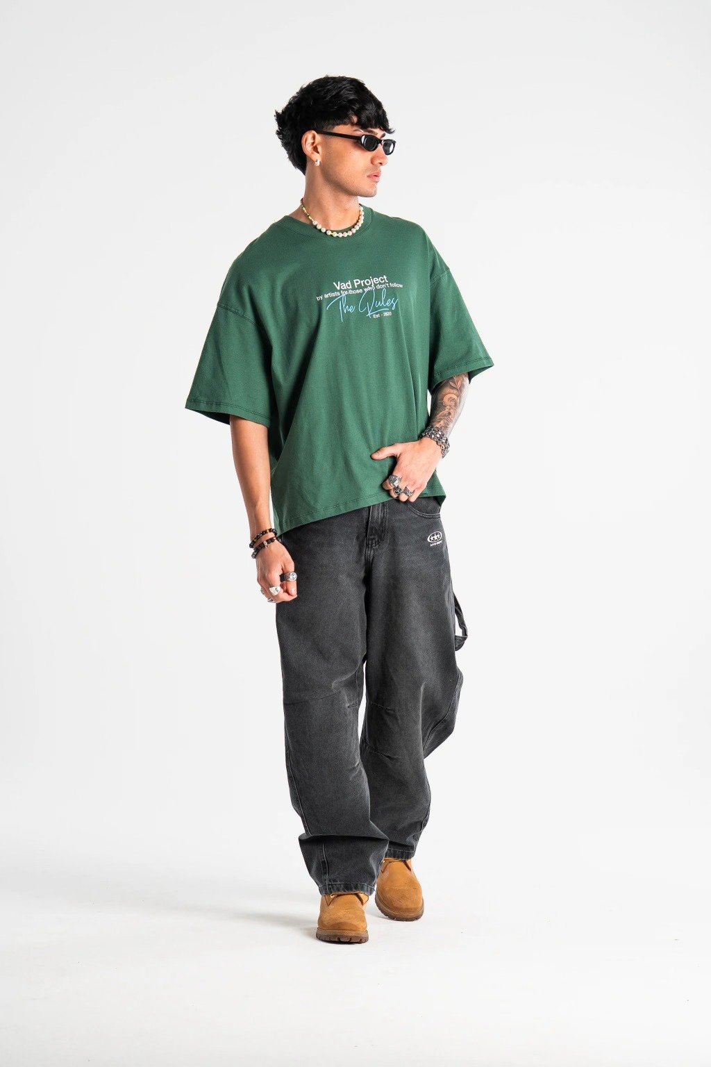 Remera Boxy Ravel VibeWear — frente